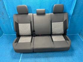 71940-0c300 Toyota Tundra Extended Cab Rear Seat Complete Cloth Gray/black 2014-2021 Oem