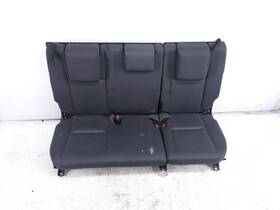79023-0e050-c1 Toyota 2014-2017 Highlander Rear 3rd Row Upper And Lower Seat Blk Clth Stain