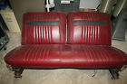 Trim-1967 Ford Size Vinyl Seat 2 Bench Full Door Electric