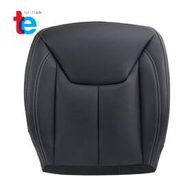 Tr86628 Turitrade Front Right Passenger Side Bottom Seat Cover For Jeep Wrangler 2013-2017 Black