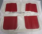 100149 - Two-tone Seat Bench White Ranchero Red Prices 1964 Upholstery Cover