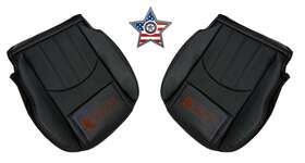 Us Leather Car Seats 0194chvtsstdsbtl 14-2016 For Buick Enclave Driver And Passenger Bottom Perf Seat Cover Blk