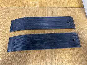 171863469 Volkswagen Vw Mk1 Rabbit Hatchback Rear Carpet Under Seat Edge Fixing Trim. 2 X