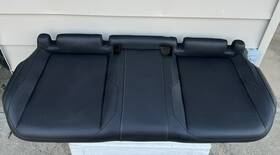 17a-885-405 Volkswagen 2019 - 2021 Jetta Rear Seat Lower Cushion Cover Lether Oem Black