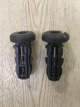 2003802 Volkswagen 2011-2014 Passat Jetta Rear Seat Headrest Guide Left And Right Oem