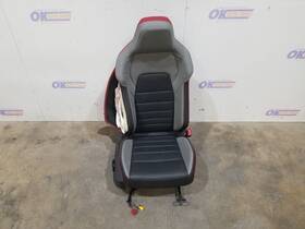 202-12782ar Volkswagen 22 2022 Golf Gti Seat Front Right Passenger Black Leather Hatchback