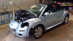 202-50323bl Volkswagen Driver Front Seat Tracks Only Manual Fits 06-10 Beetle 103775