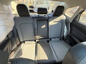 215.vw1h25 Volkswagen 2019-2025 Jetta Rear 2nd Raw Seat Cloth Black