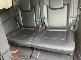 220.vw1318 Volkswagen Atlas Fits 18-20 Third Row 50/50 Split Bench Seat Black Leather 838253