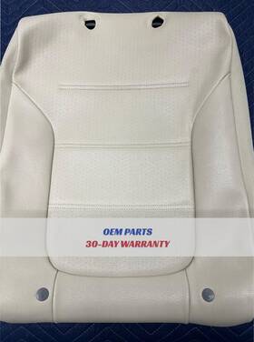 5c6885805j Volkswagen Vw Oem Rear Upper Part Seat Back Cover Beige Leather Jetta