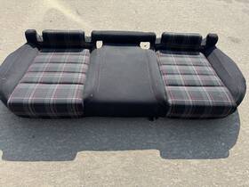 5gm-885-405-l-bbn Volkswagen 2015-2021 Golf Gti Sport 4-door Rear Lower Seat Cushion Plaid Cloth