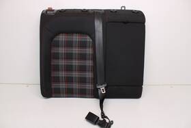 5gm855806ajbbn Volkswagen Mk7 Vw Gti Rear Right Cloth Plaid Backrest 60 Split Back Rest Oem 2015-2021