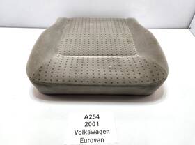 705881405 Volkswagen 99-03 Oem Eurovan Mv Middle Left Driver Side Lower Seat Cushion Gray