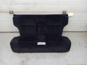215.vo1q92 Volvo 240 Wagon Set Of Upper And Lower Cloth Rear Seat Black Fits 1975-1993 75 76