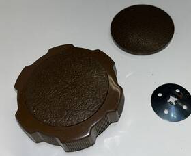 240bgaw Volvo 240 244 245 Seat Back Adjuster Recline Control Knob Wheel Brown
