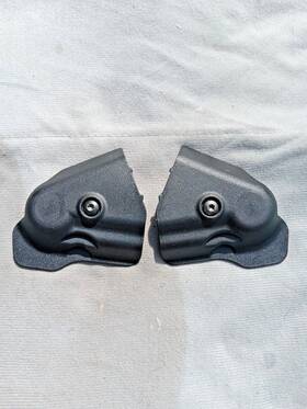 30755416 Volvo S60 Seat Hinge Trim Covers With Mounting Screws