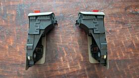 39852157 Volvo Oem V60 V70 Xc60 Xc70 Rear Folding Seat Latch Right And Left With Cover Brown 39852157 Volvo Oem V60 V70 Xc60 Xc70 Rear Folding Seat Latch Right And Left With Cover Brown