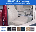 Scottsdale Seat Covers 1970-1973 Ford Mustang. Fixed Price $205.00.