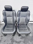 Laramie Black Leather Crew Cab Seats 13-18 1500 2500 3500 Front Pair Only. Fixed Price $1350.00.