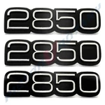 2850 Boot & Front Guard Badges X3 Chrome New For Torana Lh Lx Fender Holden. Fixed Price $57.30.