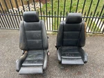 Bmw E30 325IS Convertible Pair Front Sport Seats Leather Oem. Fixed Price $499.99.