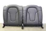 MK2 Audi Tts Ttrs Black Leather Rear Seat Back Rests W/ Silver Stitch Oem 08-15. Fixed Price $149.99.