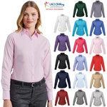 Premier Women's Poplin Long Sleeve Blouse Formal Business Work Shirt Staff Wear. Fixed Price $26.21.