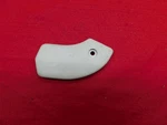 Used 64 1/2 Ford Mustang Rh White Seat Hinge Cover #C5ZZ-6561692-A. Fixed Price $34.99.