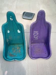 Fiberglass Bucket Seats. Fixed Price $100.00.