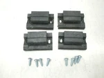 1973 1974 1975 1976 Ford F100 F250 Truck Rubber Hood Bumper Set X4. Fixed Price $27.95.