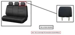 Lh Blk Lea Rear Headrest Oem 2010 Volkswagen Touareg 7L6881902AM3G2. Fixed Price $75.00.