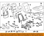 15-20 Tahoe/sierra/yukon Driver Seat Back Panel Jet Black New Oem Gm 23365181. Fixed Price $269.99.