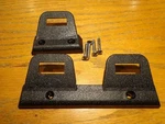 68-70 Mopar Body Charger Gtx Dart Front Bench Seat Black Belt Clips. Fixed Price $32.85.