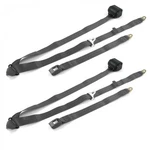 Ford Mustang 1967-70 Standard 3PT Charcoal Retract Bucket Seat KIT-2 Belts. Fixed Price $195.50.