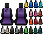 Front Set Car Seat Covers Fits Jeep Gladiator Truck 2020 2021 Mandalorian Design. Fixed Price $89.99.