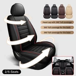 Leather Covers 5 Seats Front Rear Split Headrest For Oldsmobile Alero 99-04. Fixed Price $147.54.