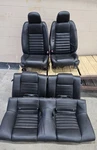 05-09 Ford Mustang Gt S197 Coupe Front Rear Seats Black Leather Power Track. Fixed Price $800.00.