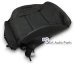 Chevrolet Tahoe Silverado Passenger Front Seat Upper Back Black Leather Cover. Fixed Price $367.55.