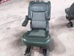 2022 Ford Explorer Driver Left Side Rear Seat Back Green Leatherette/ Cloth. Fixed Price $550.00.