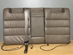 Oem 1998 - 2004 Audi A6 Avant Both Rear Upper Heated Seat Beige Tan Leather Pair. Fixed Price $150.00.