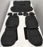 For Toyota RAV-4 Xle Limited 2019-2025 Black Leather Seat Covers KR434. Fixed Price $573.18.