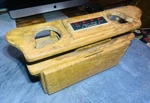 1992-1997 Ford Econoline Tradewinds Van Large Oak Wood Center Console Drink Tray. Fixed Price $228.99.