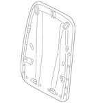 Genuine Audi Seat Back Panel 4K0-881-969-OIL. Fixed Price $221.99.