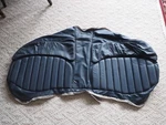 1991-1996 Buick Roadmaster Rear Seat Bottom Cover New Nos Blue Leather. Fixed Price $100.00.