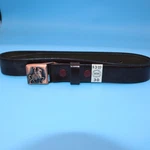 Vtg New Old Stock Hickok Leather Belt Sz M 30". Casual/ Golf Childs Knight Buckl. Fixed Price $23.99.