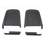 1967 Mustang Shelby Seat Backs And Side Covers Deluxe Black 4 Piece Set - New. Fixed Price $549.95.