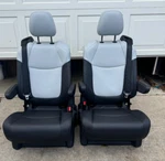 2025 Toyota Sienna Seats 7 Passenger Second Row Leather 2-TONE Black/white. Fixed Price $1150.00.