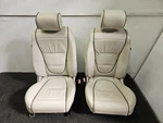04-09 Jaguar X350 XJ8 Vanden Plas Front Seat Left Right Lower Upper Cushion Set. Fixed Price $550.00.