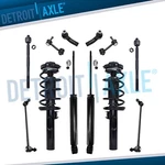 Front Struts W/coil Spring Rear Shocks Sway Bars Tie Rods For 2012-2017 Vw Jetta. Fixed Price $239.87.