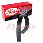 Gates Micro-v Serpentine Belt For 1988-1991 Buick Reatta 3.8L V6 Accessory Tp. Fixed Price $50.23.